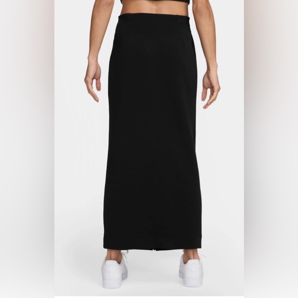 Nike Sportswear Tech Fleece Slim Maxi Skirt - Black - Size Small Tall - NWT - Picture 2 of 7